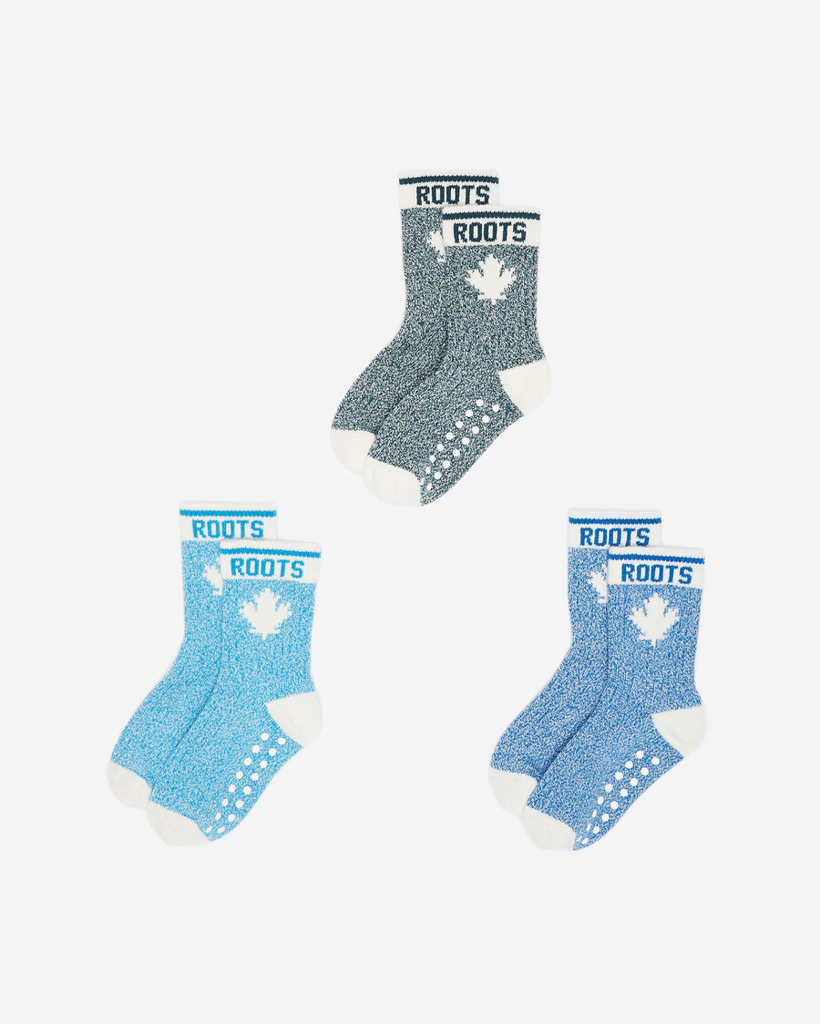 paquete de 3 calcetines de arce para bebés y niños pequeños
