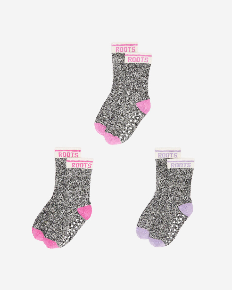 calcetines tobilleros tipo cabina para bebés y niños pequeños paquete de 3