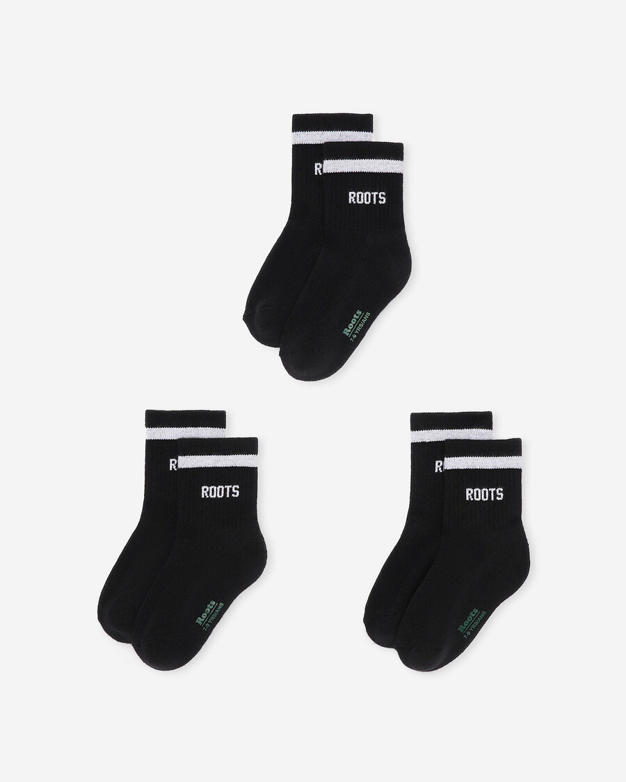 paquete de 3 calcetines pop para niños
