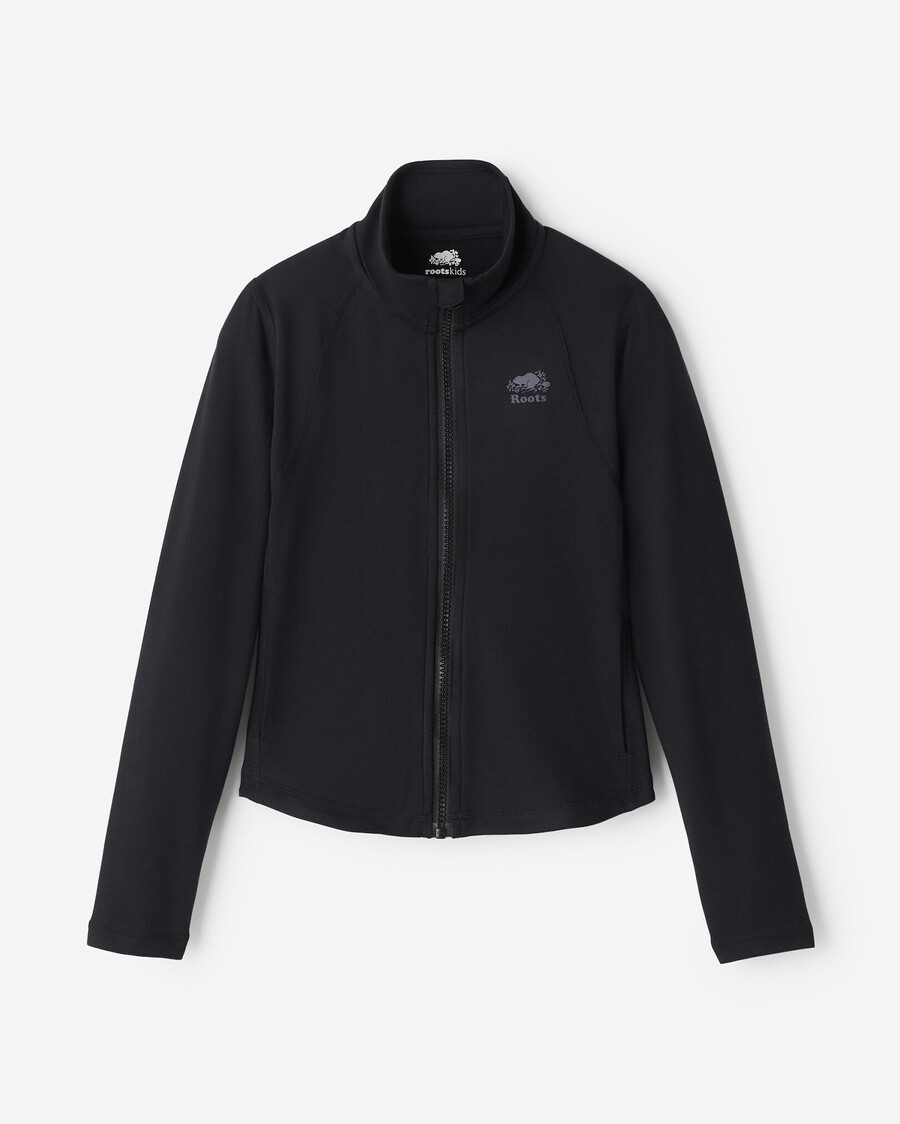 chaqueta deportiva ajustada para niña