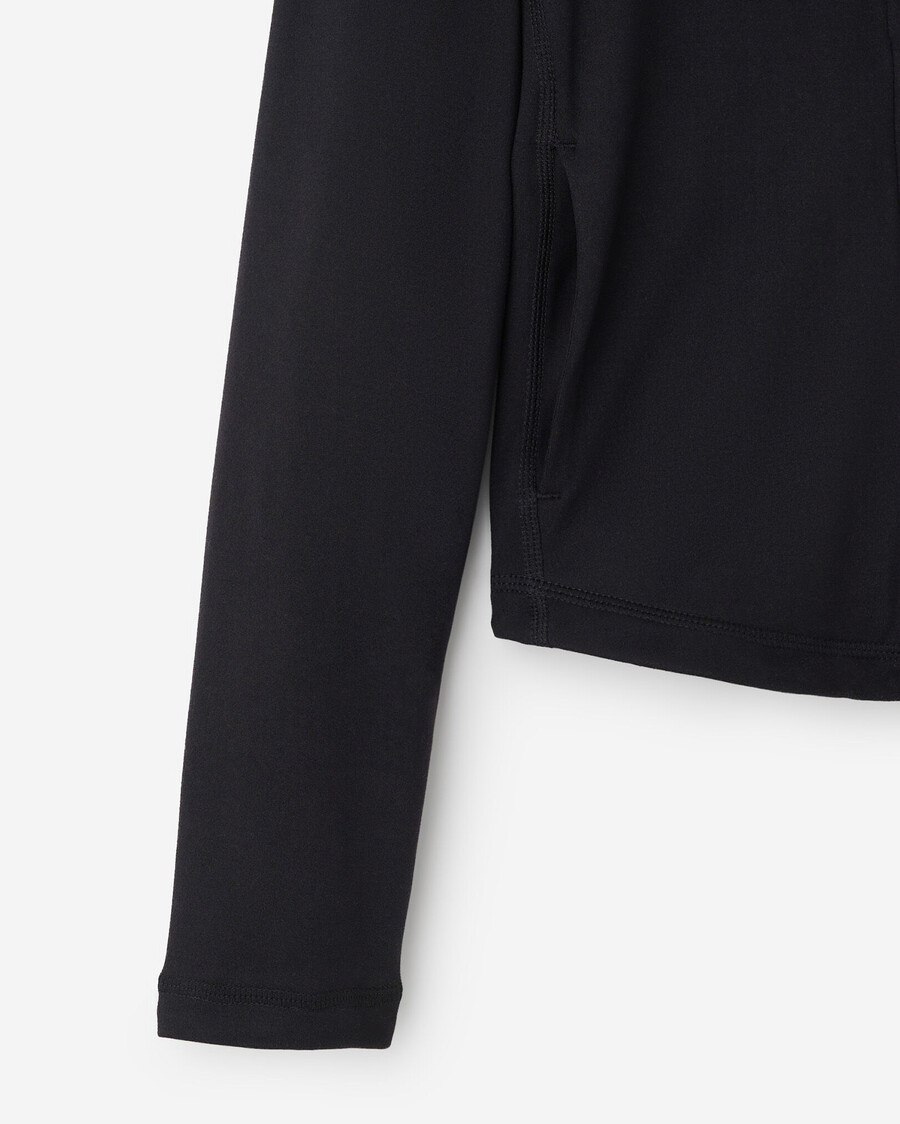chaqueta deportiva ajustada para niña