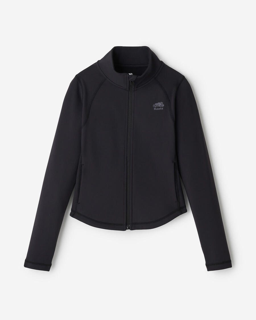 chaqueta deportiva cálida y activa para niñas