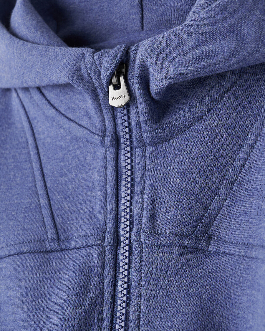 sudadera con capucha y cremallera activa para niñas pequeñas