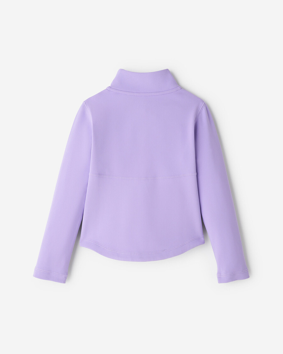 chaqueta deportiva cálida y activa para niñas pequeñas