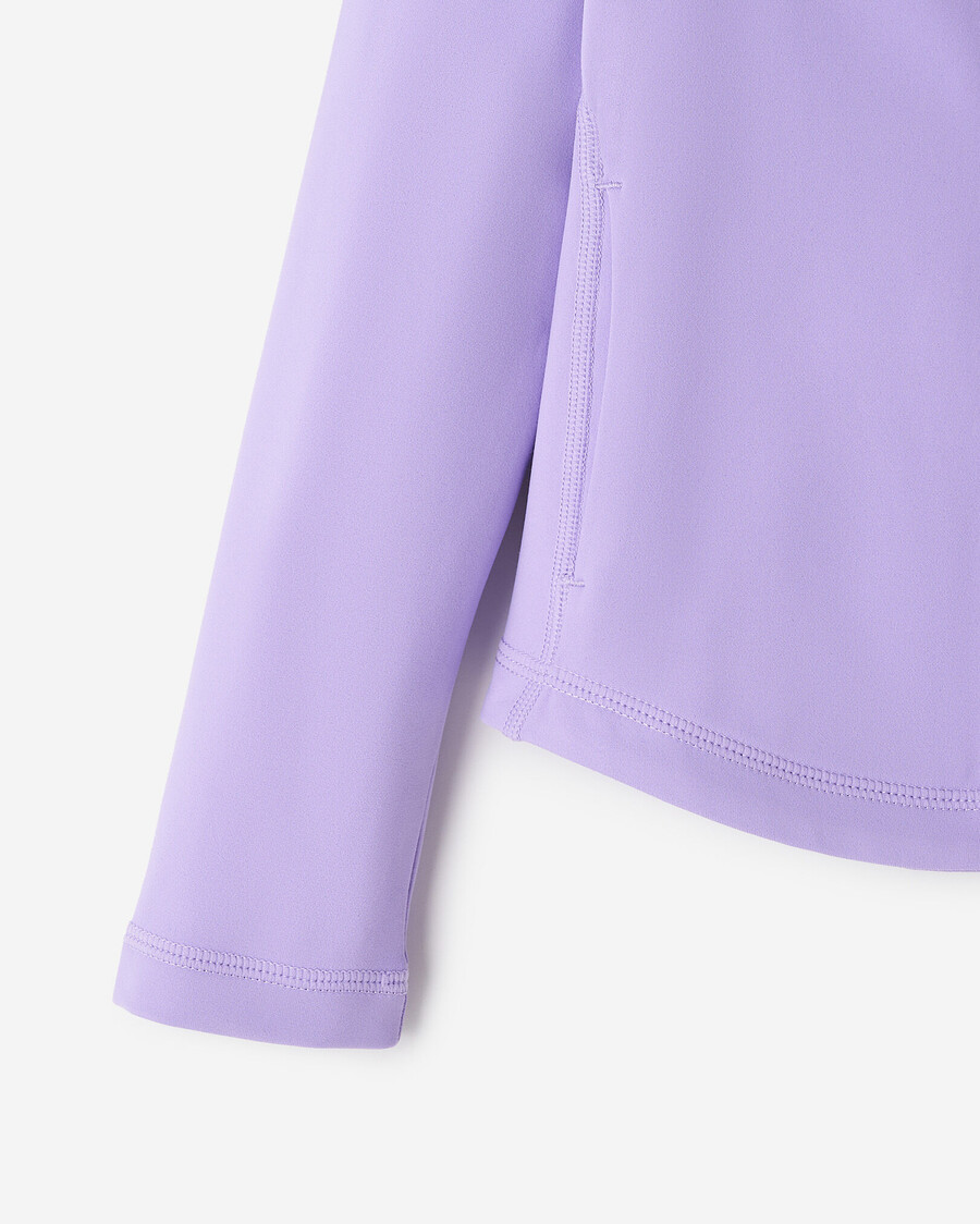 chaqueta deportiva cálida y activa para niñas pequeñas