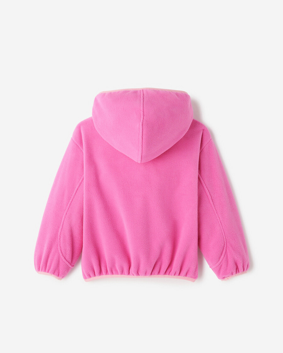 sudadera con capucha y cremallera completa de microfibra activa para niños pequeños