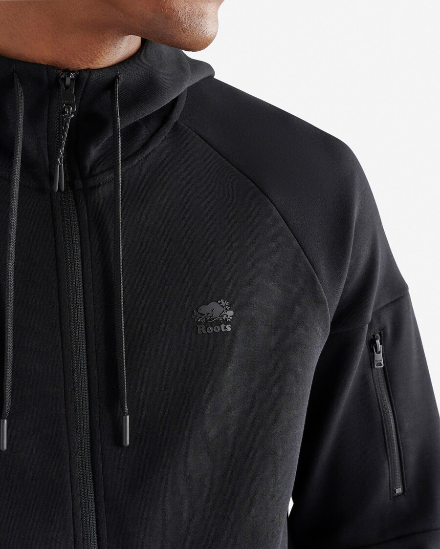 sudadera con capucha y cremallera completa recover