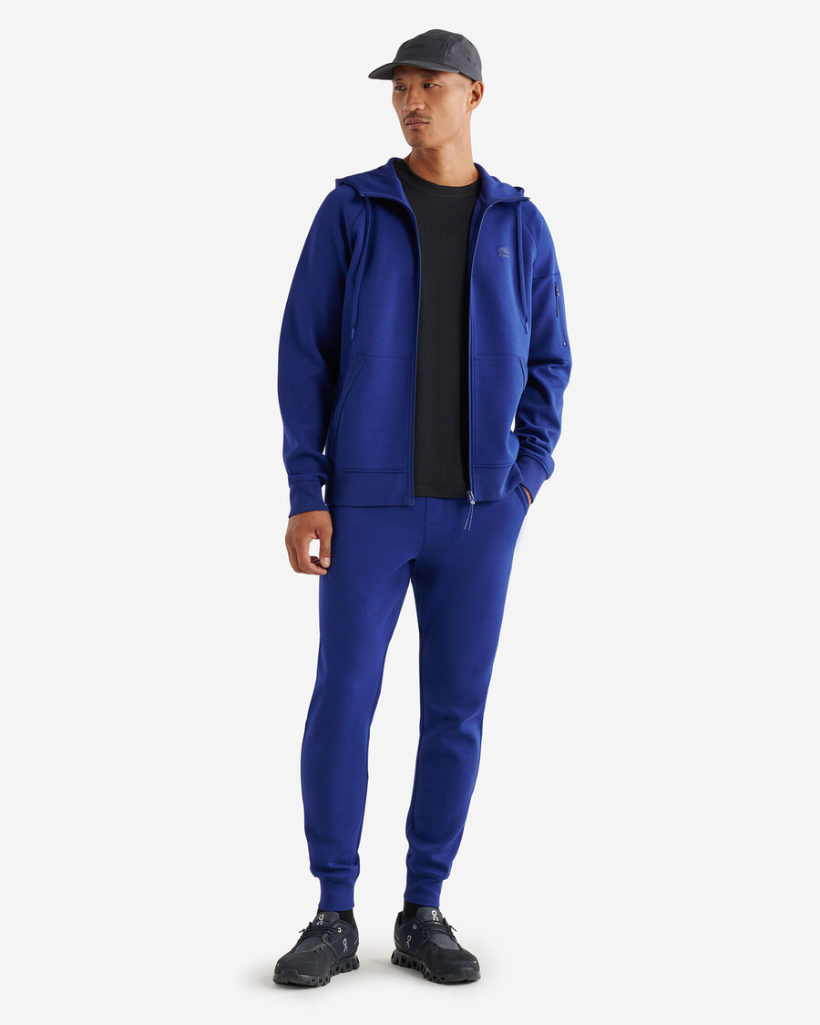 sudadera con capucha y cremallera completa recover interlock