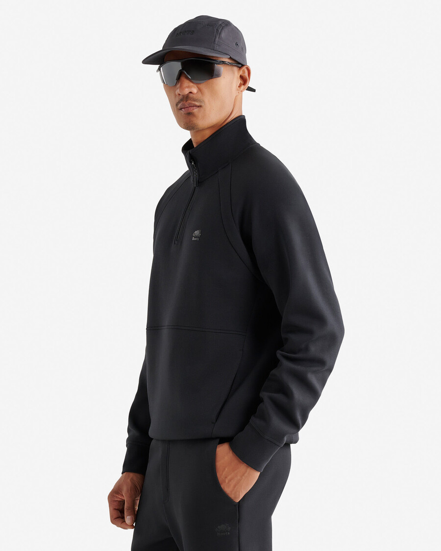recover interlock half zip