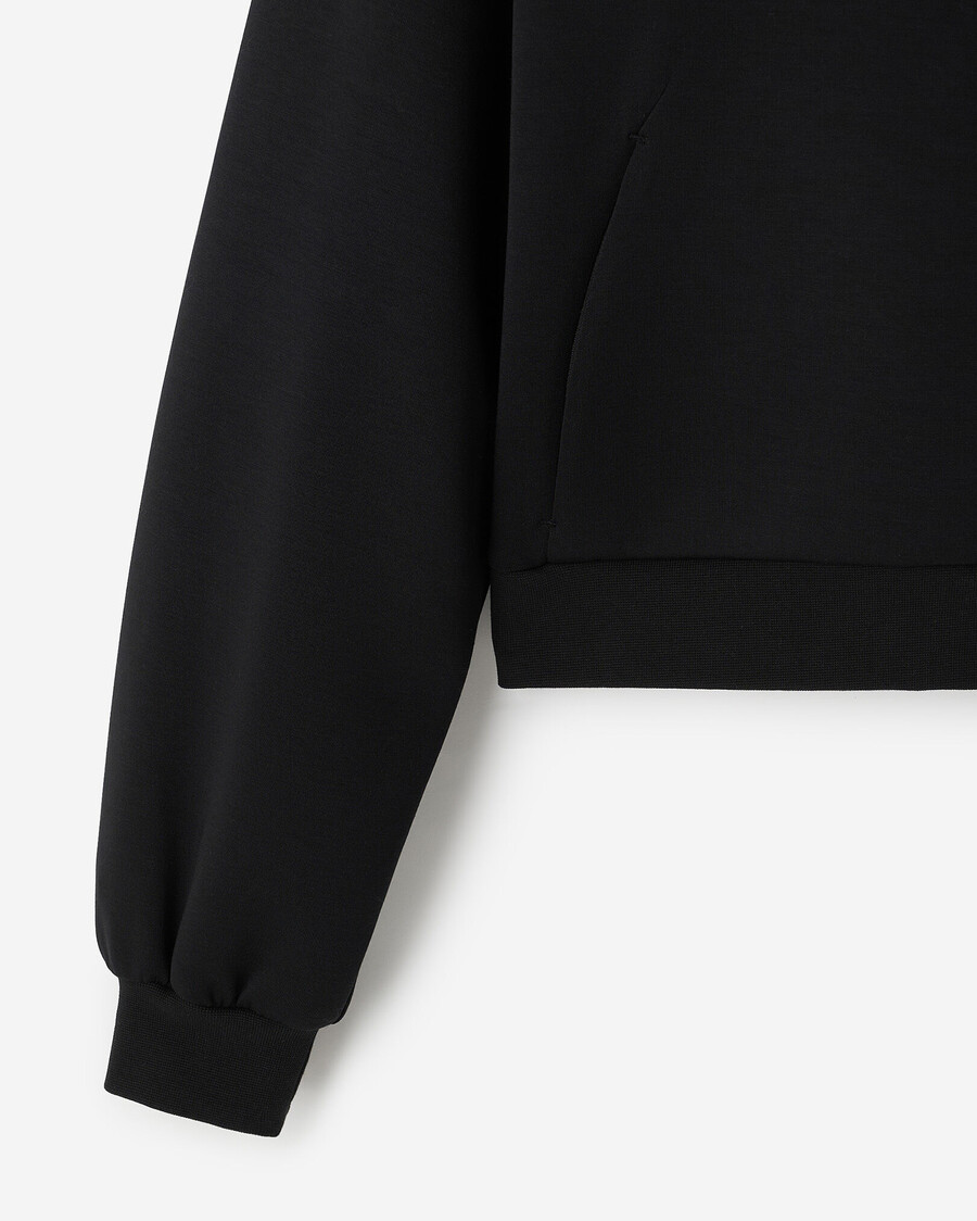 sudadera con capucha y media cremallera roam