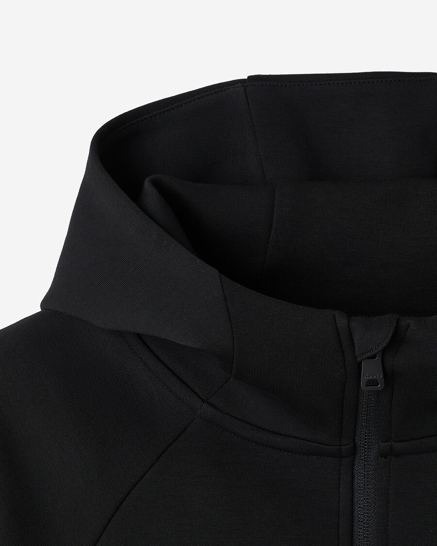 sudadera con capucha y media cremallera roam