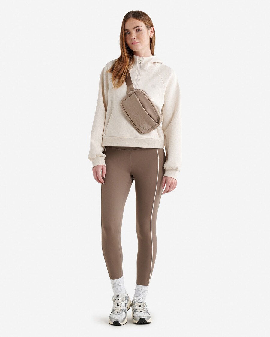 sudadera con capucha y media cremallera roam