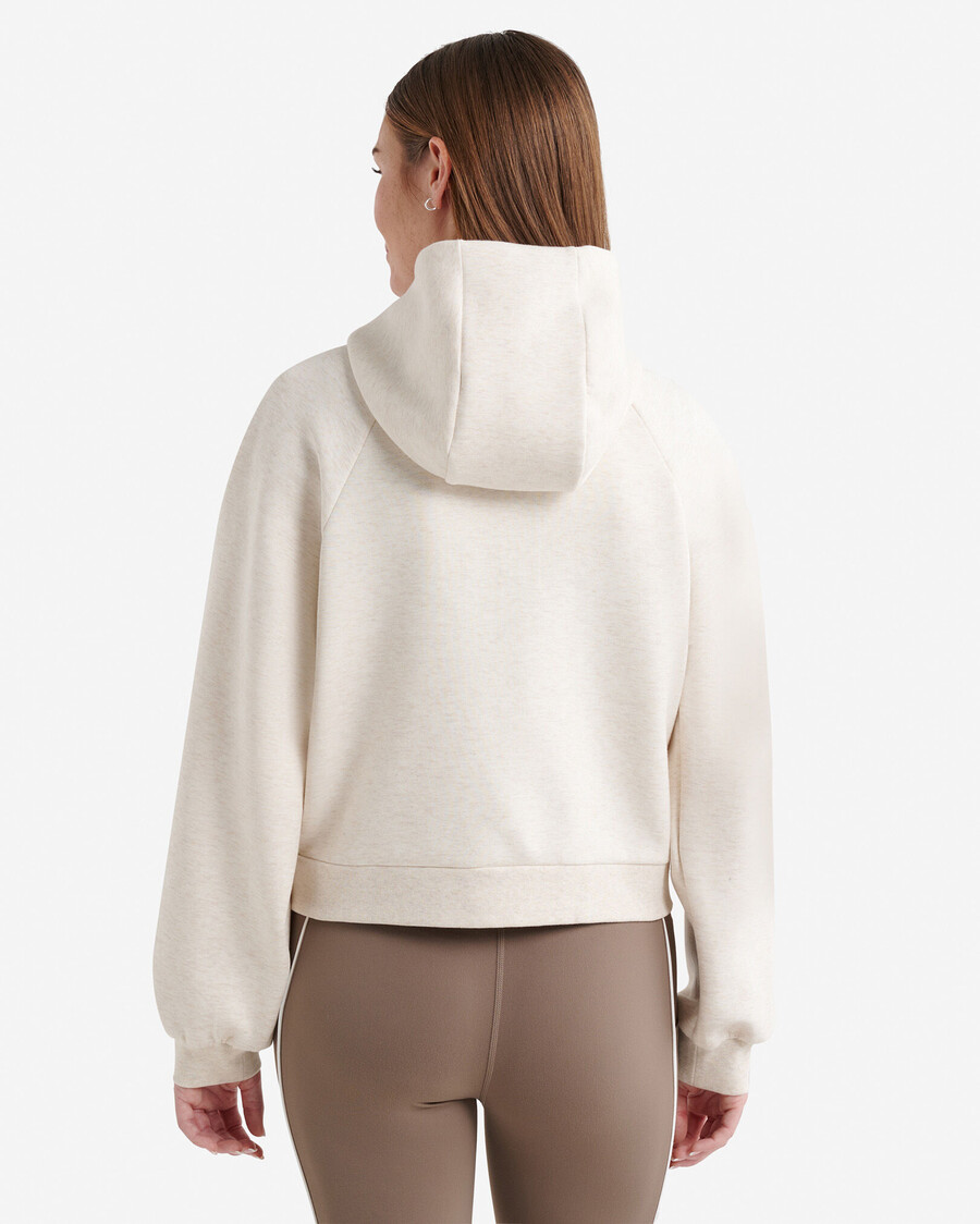 sudadera con capucha y media cremallera roam