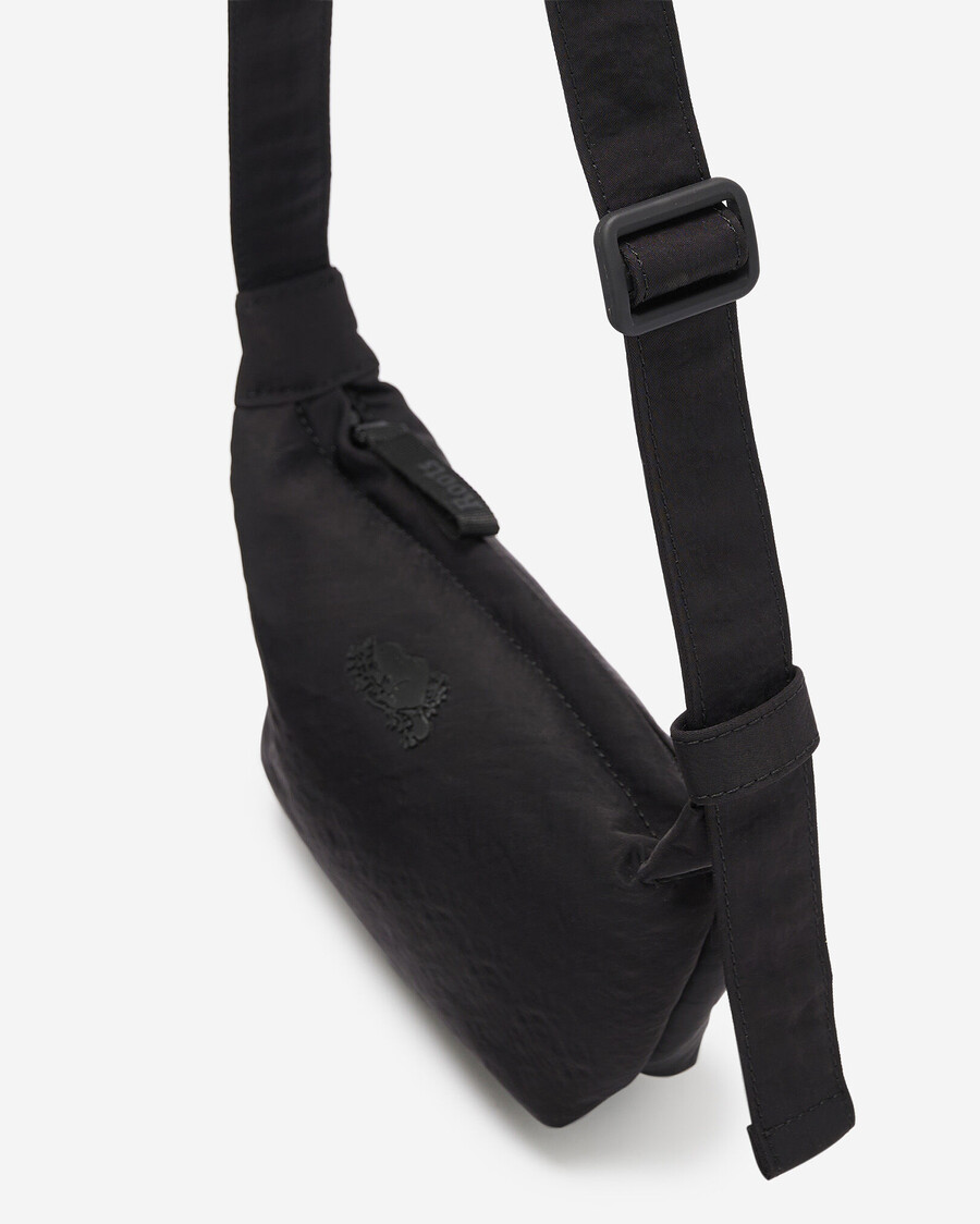 bolso pequeño de media luna de nailon