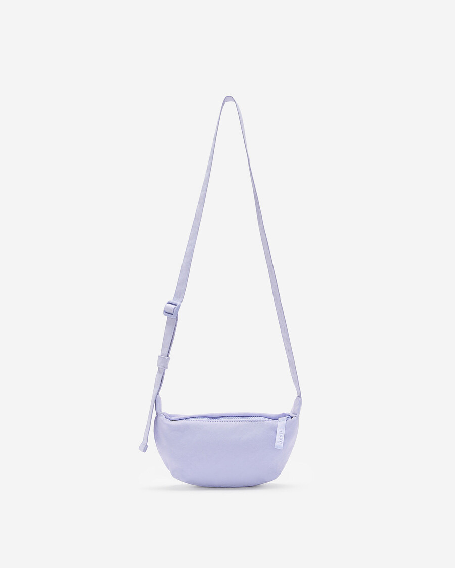 bolso pequeño de media luna de nailon