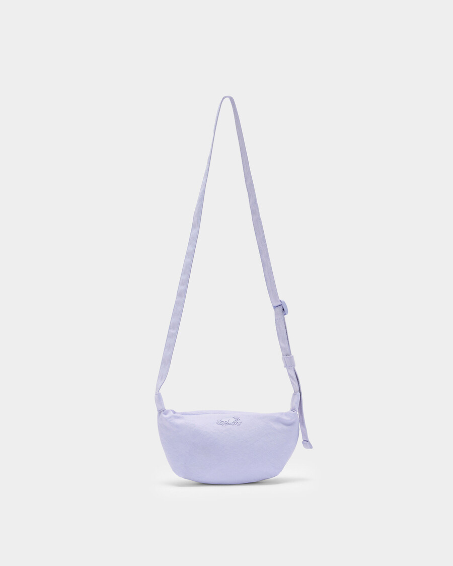 bolso pequeño de media luna de nailon