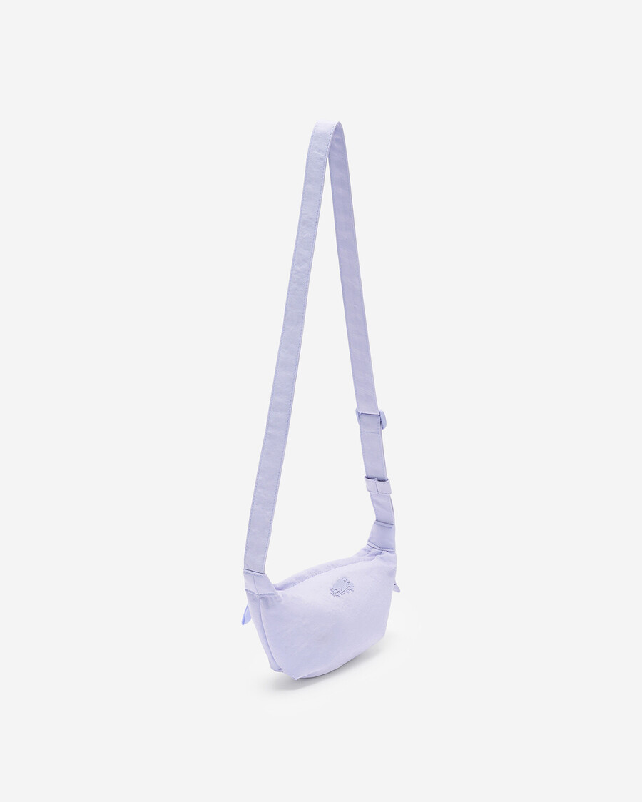 bolso pequeño de media luna de nailon