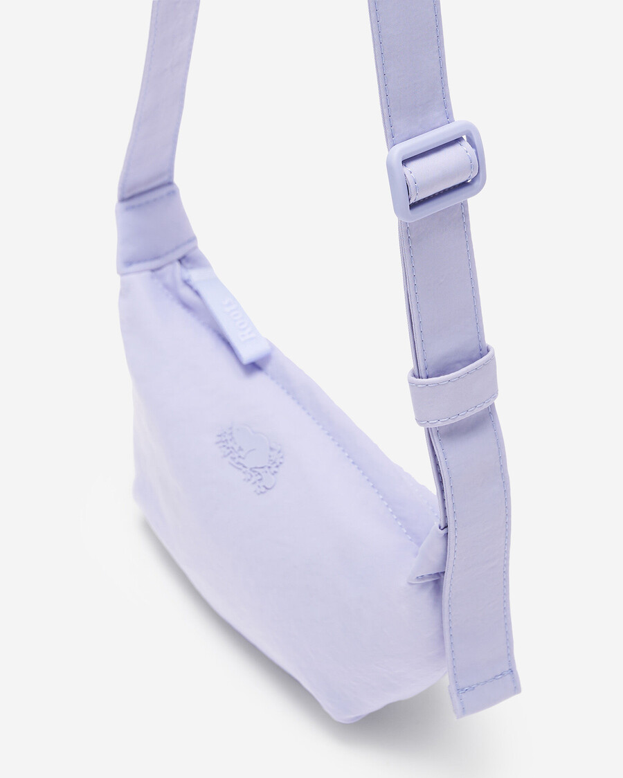 bolso pequeño de media luna de nailon