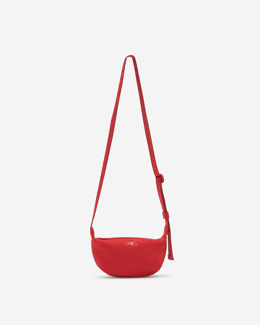 bolso pequeño de media luna de nailon