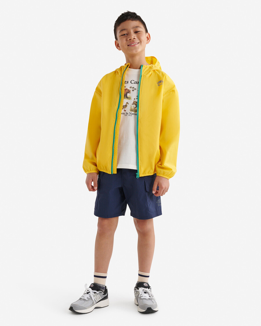 pantalón corto cargo híbrido para niños