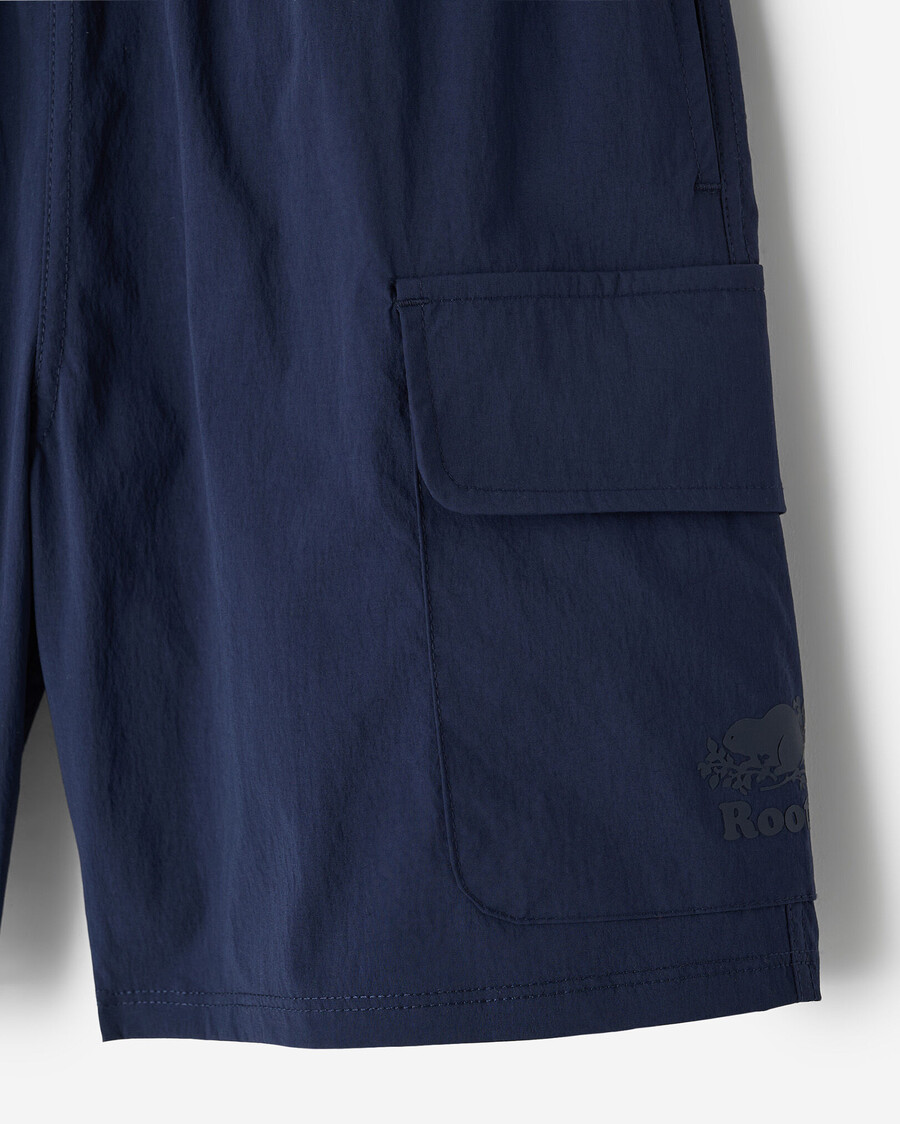 pantalón corto cargo híbrido para niños