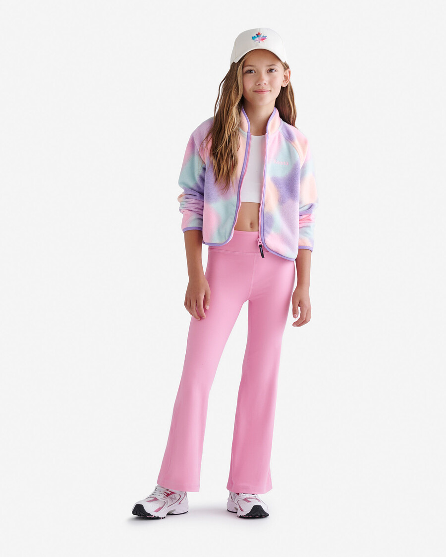 leggings acampanados activos para niñas