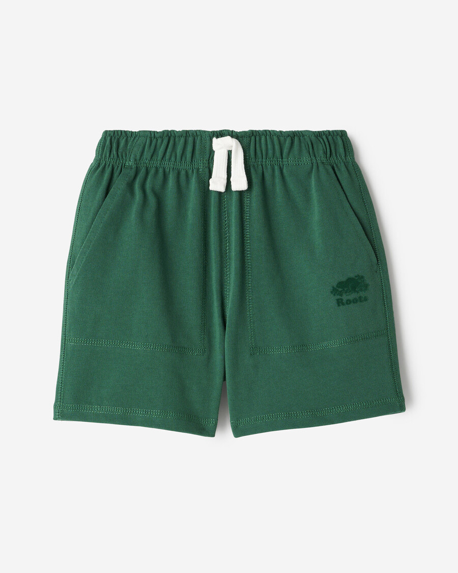 pantalón corto de jersey pesado cooper para niños pequeños