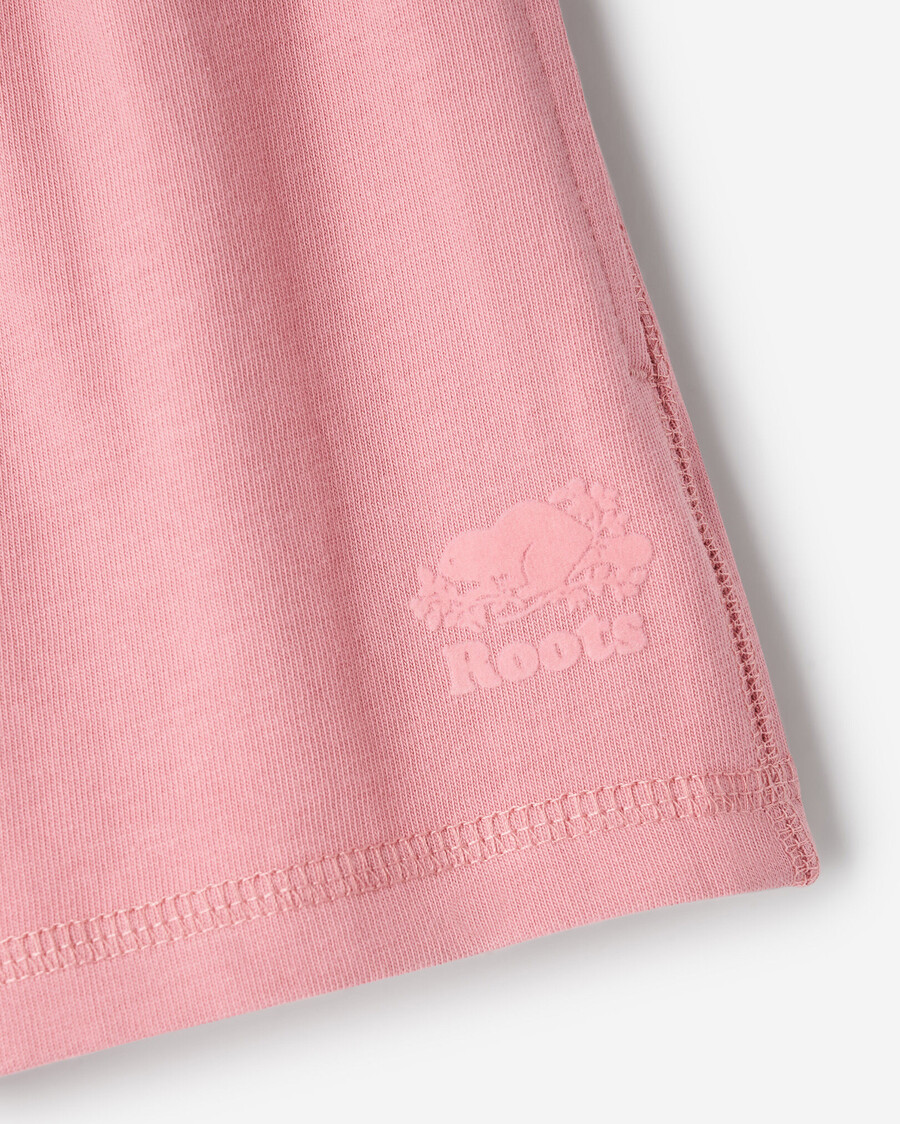 jersey corto cooper heavy para niñas pequeñas