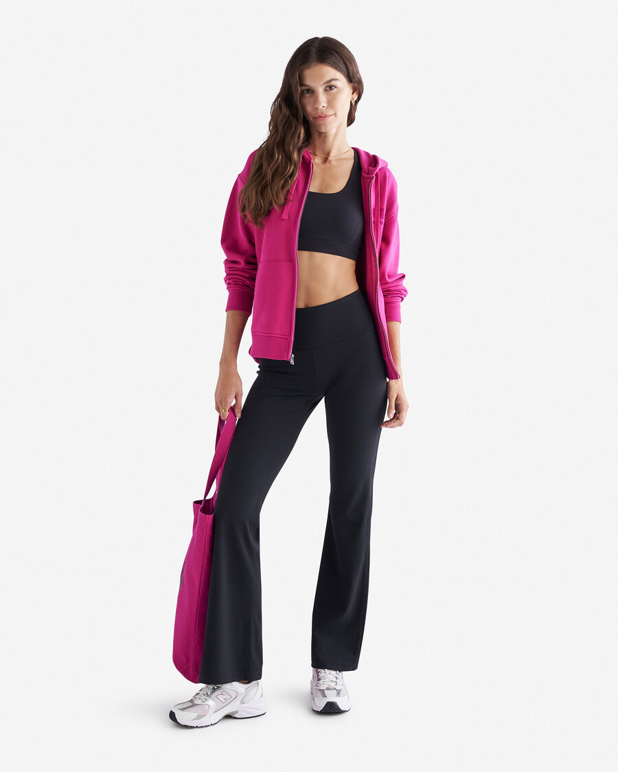 leggings acampanados de tiro alto restore