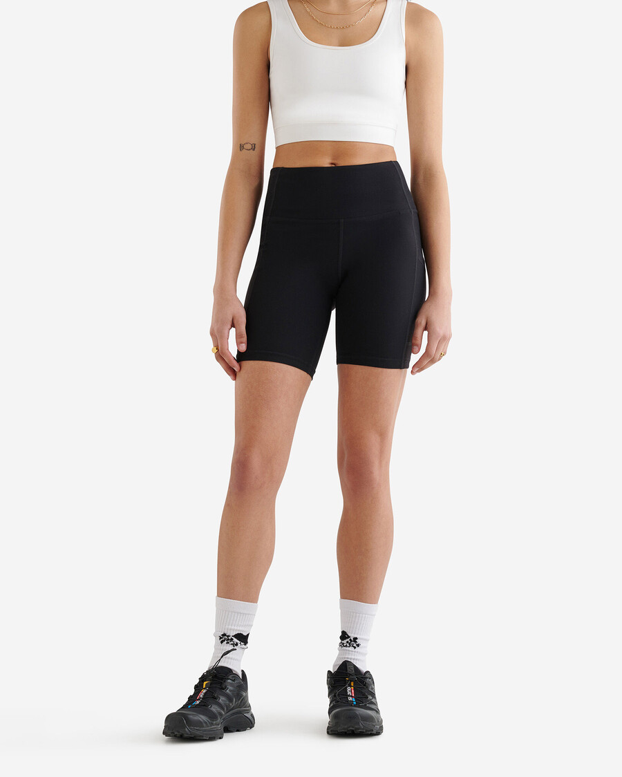 pantalones cortos de bicicleta de bolsillo restore de 7 pulgadas