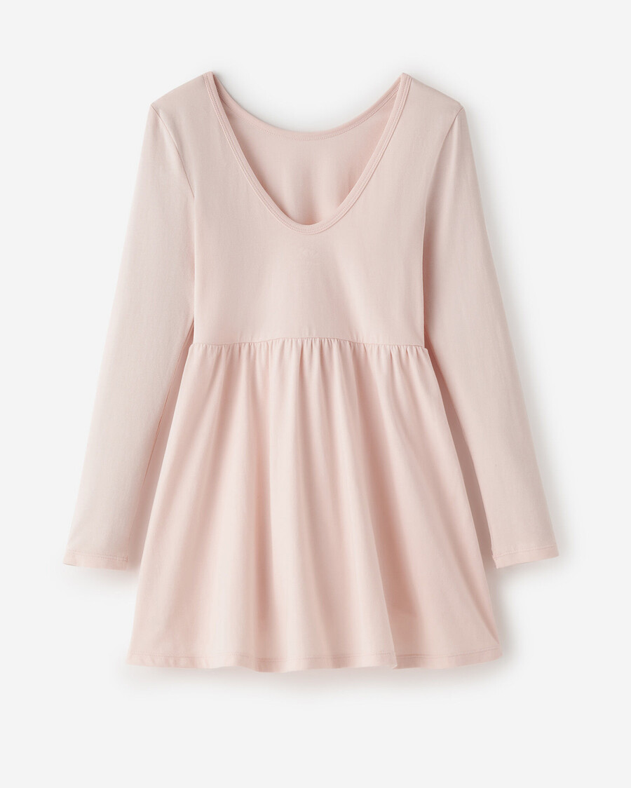 vestido elástico fácil para niñas