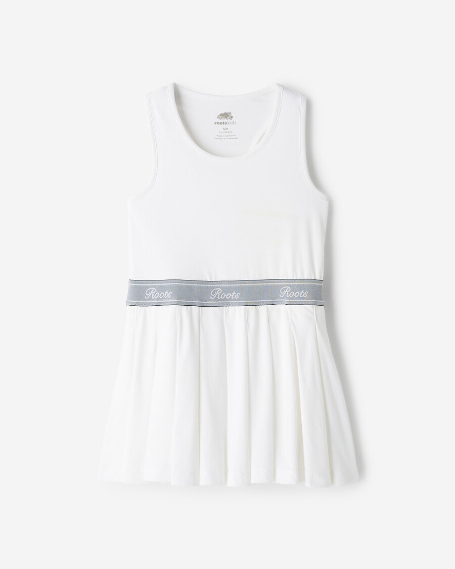vestido de tirantes activo para niñas