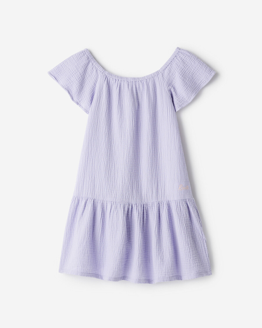 vestido isla flutter para niñas