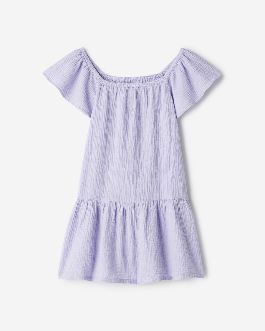 vestido isla flutter para niñas