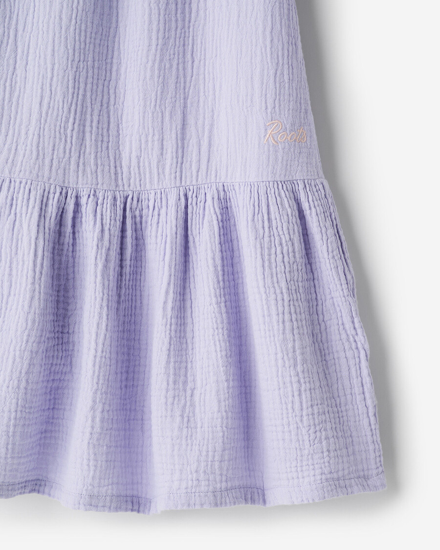 vestido isla flutter para niñas