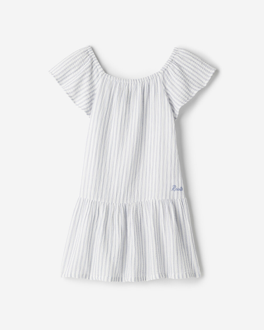 vestido isla flutter para niñas