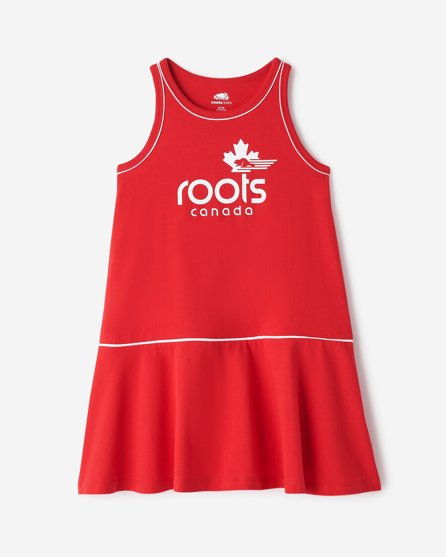 vestido de atletismo del norte para niñas