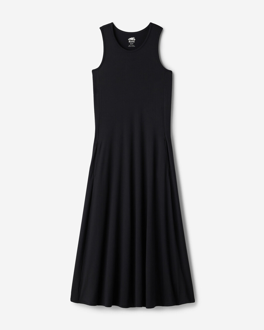 vestido midi de tirantes renew