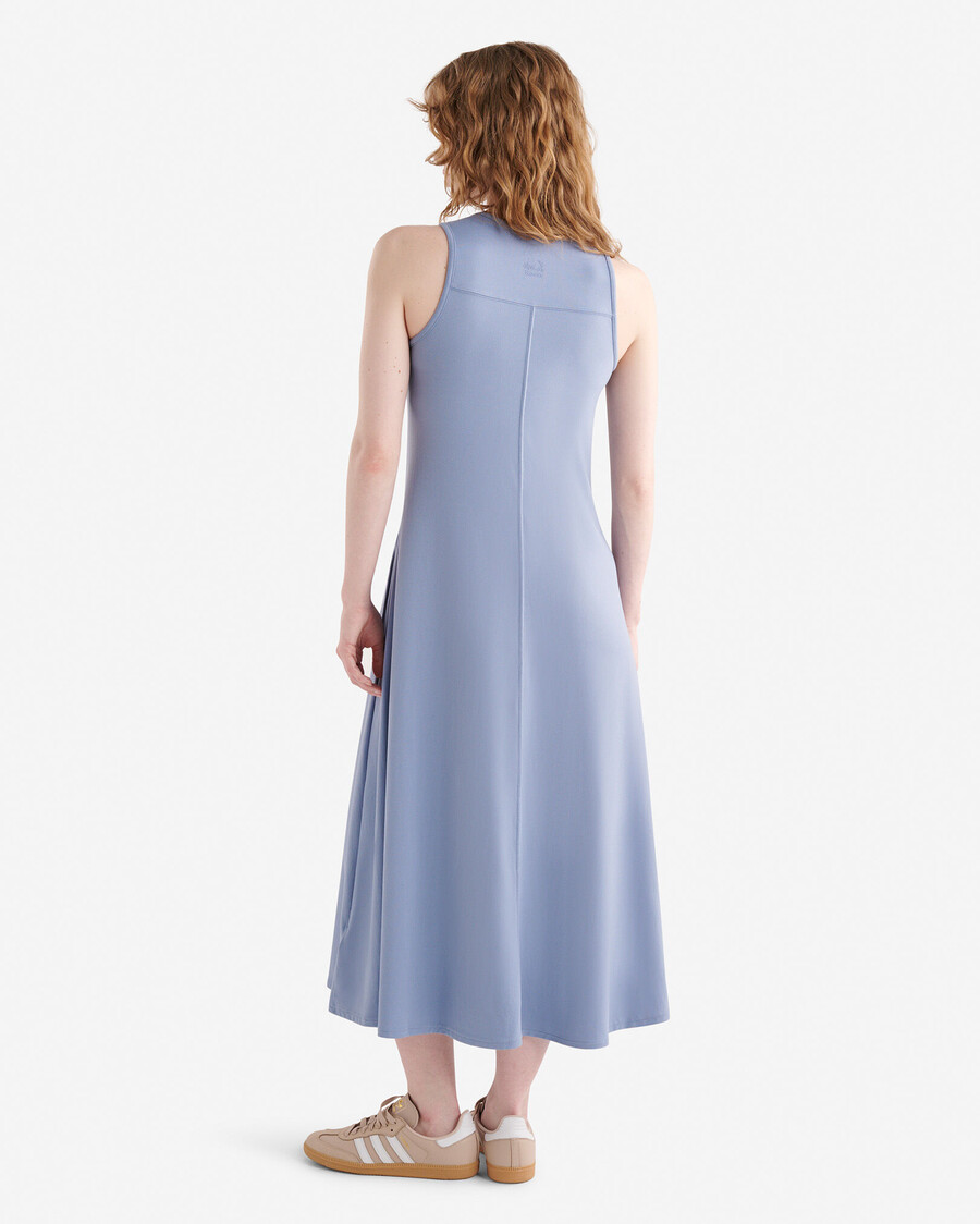 vestido midi de tirantes de punto renew