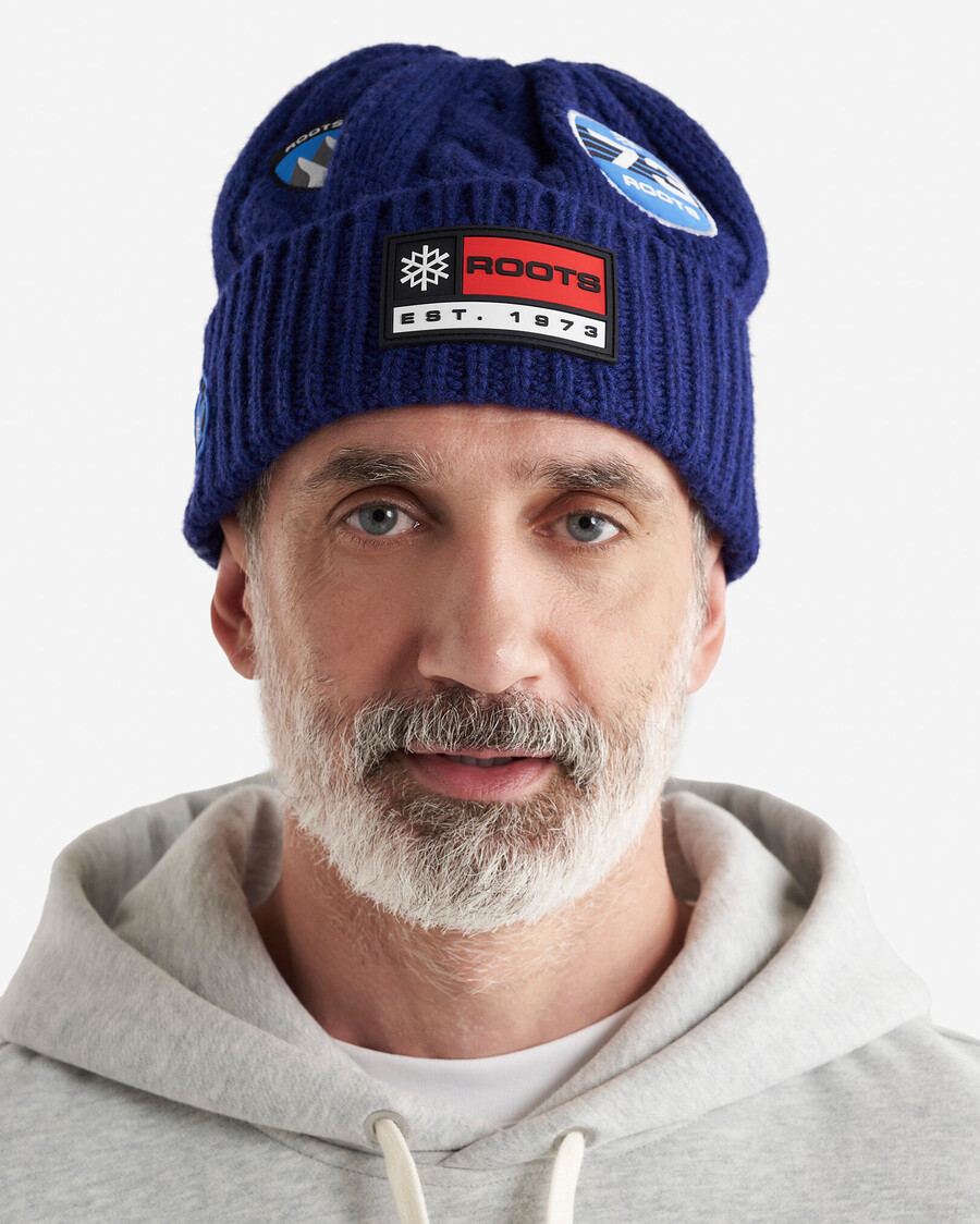 gorro de lana de cable alpine goods