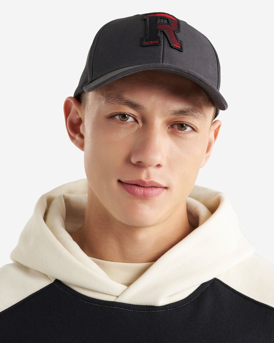 gorra de béisbol a cuadros roots