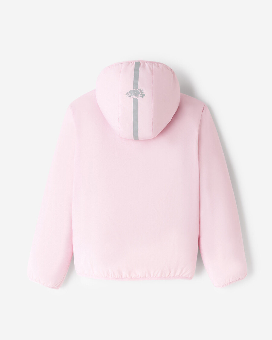 chaqueta polar reversible de piel de oveja para niños