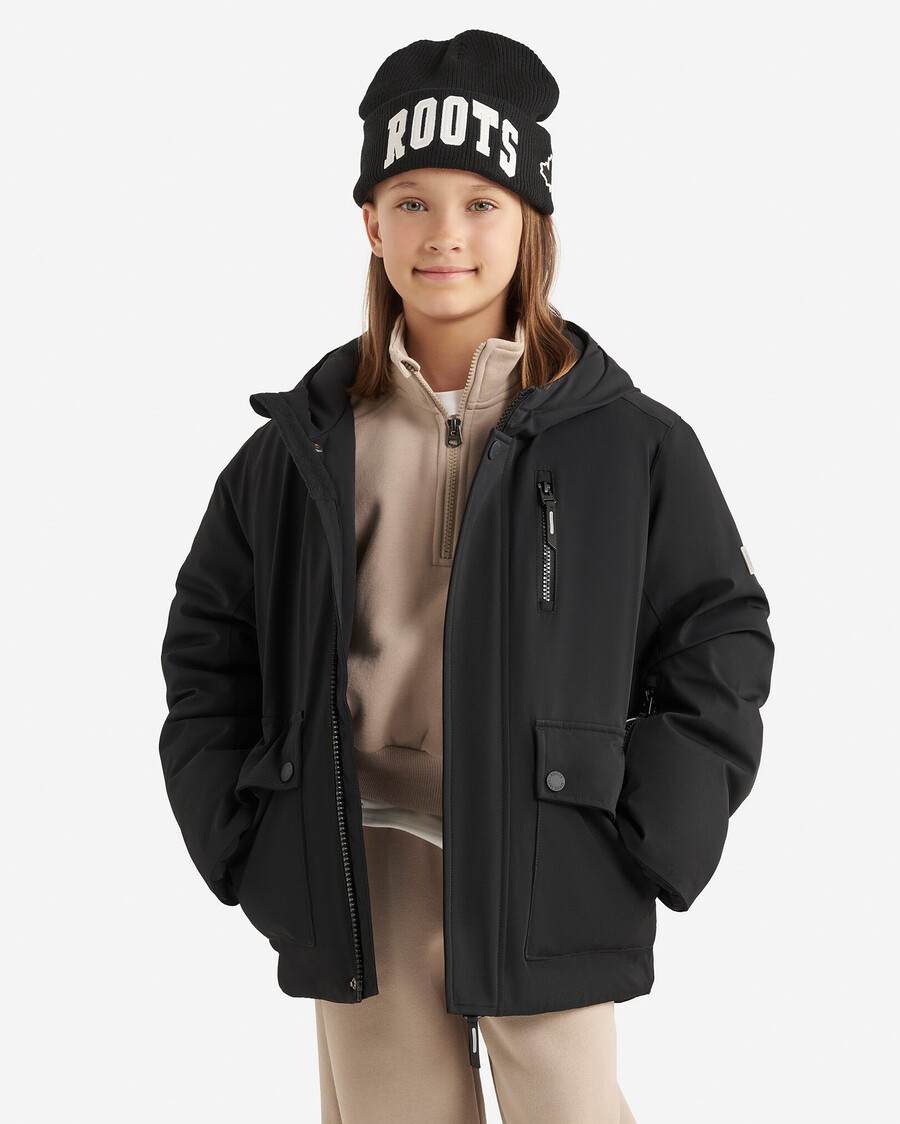 parka técnica roots para niños