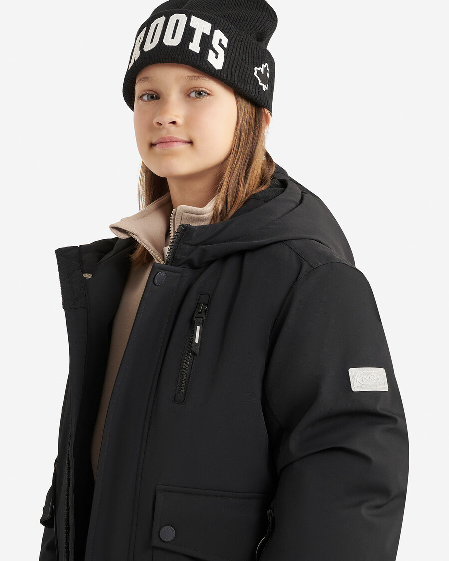 parka técnica roots para niños