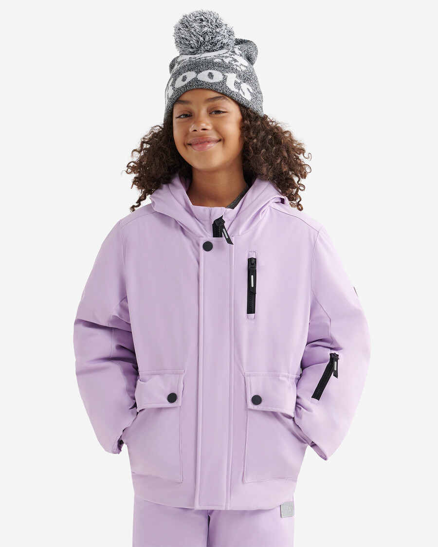 parka técnica roots para niños