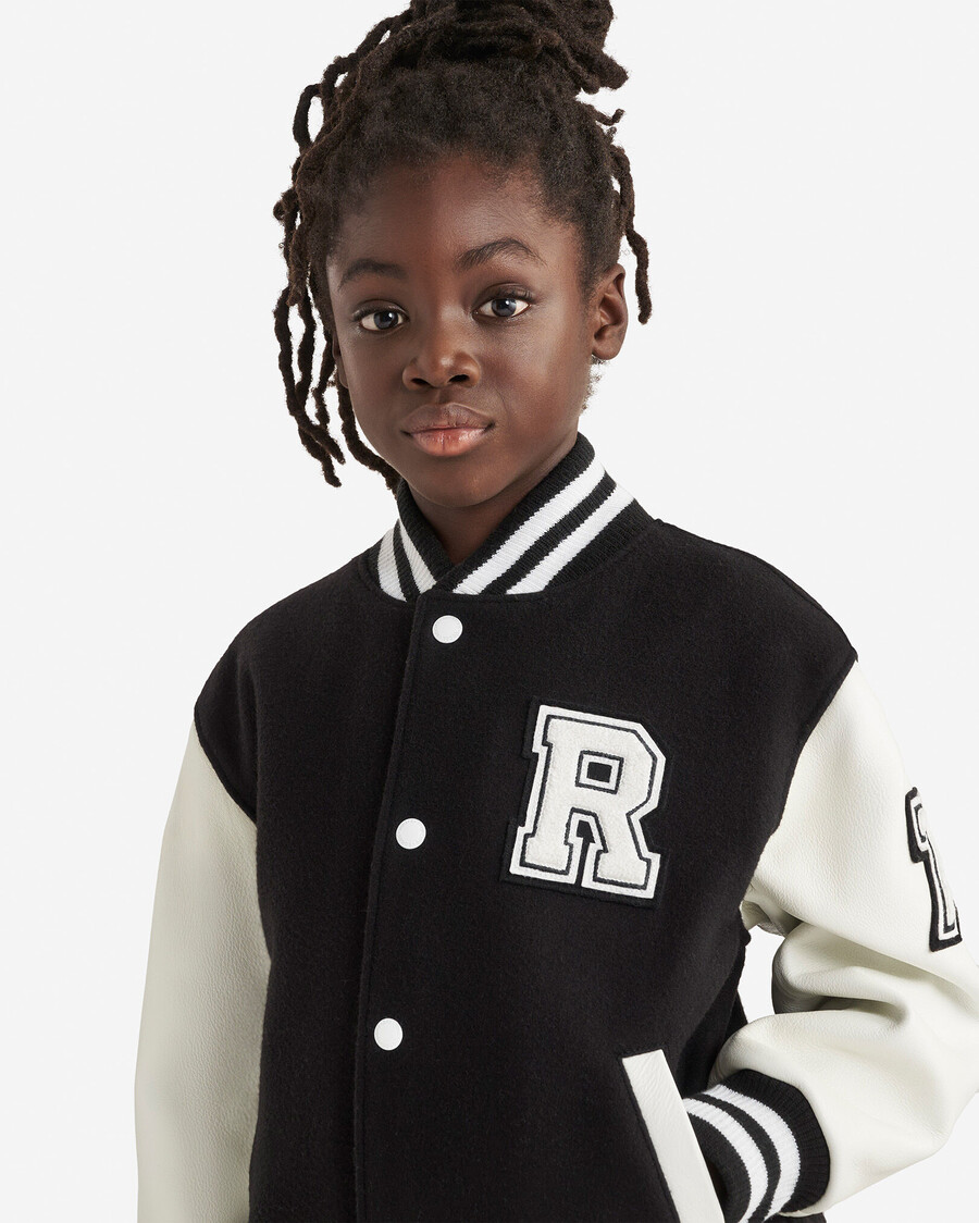 chaqueta universitaria vintage para niños 2.0