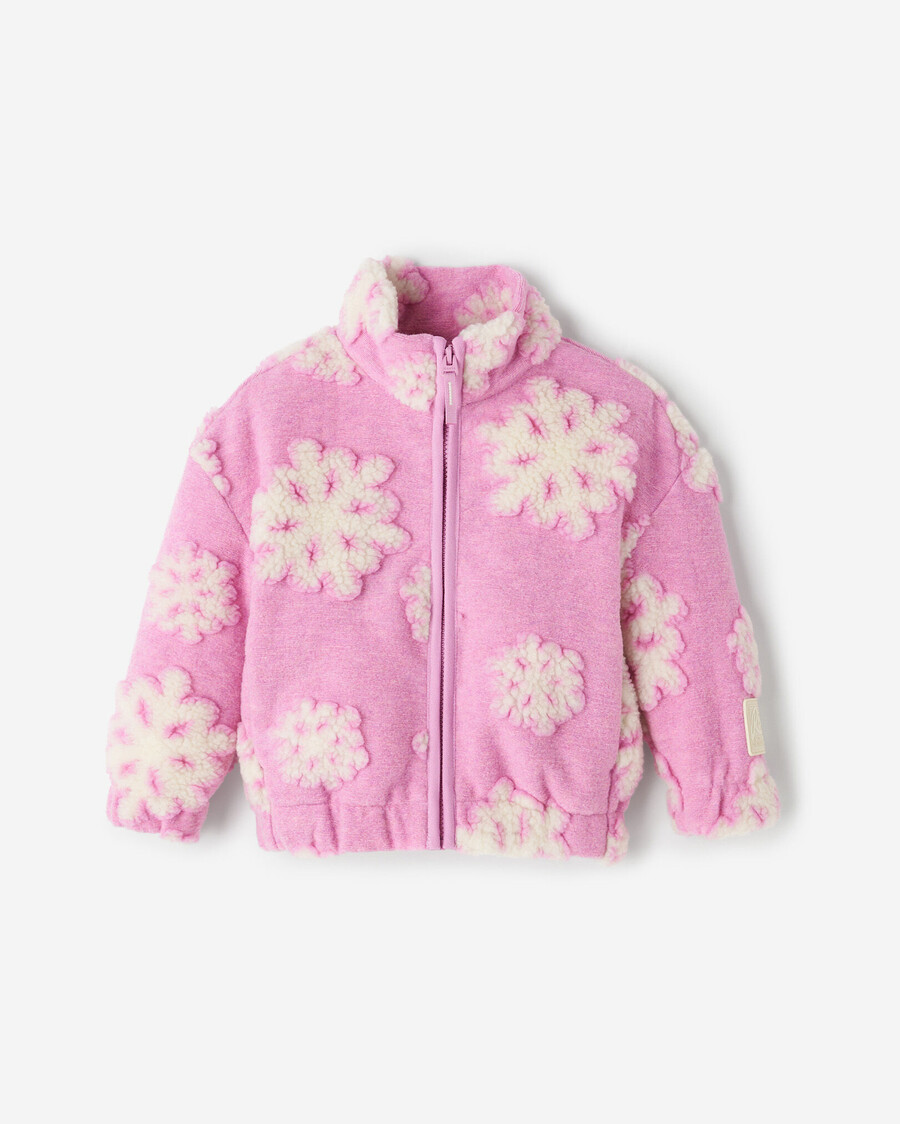 chaqueta de polar de piel de oveja creekside para niños pequeños
