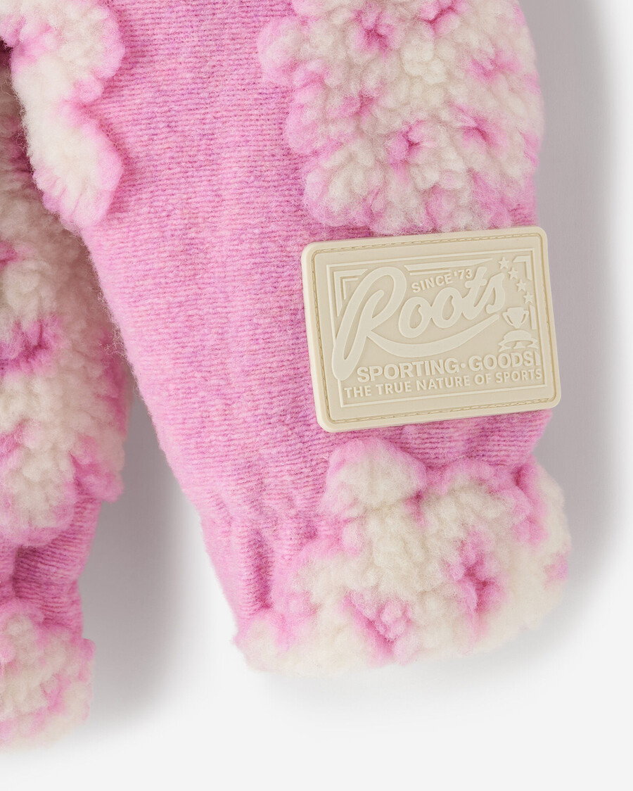 chaqueta de polar de piel de oveja creekside para niños pequeños