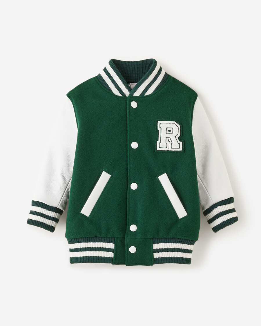 chaqueta universitaria canadiense para niños pequeños 2.0