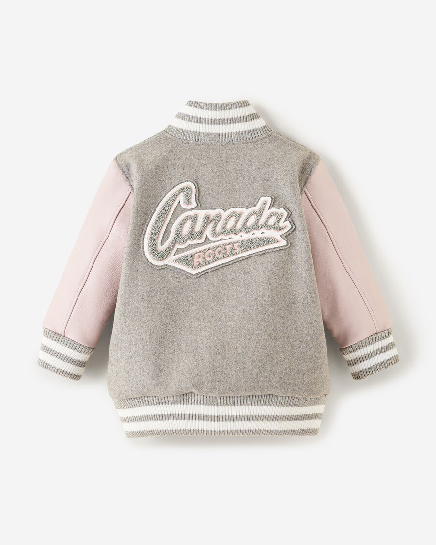 chaqueta universitaria canadiense para niños pequeños 2.0